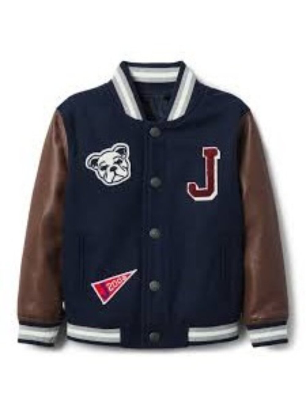 Janie and Jack Baby Boys Varsity Letterman Jacket, Size 12-18 Months